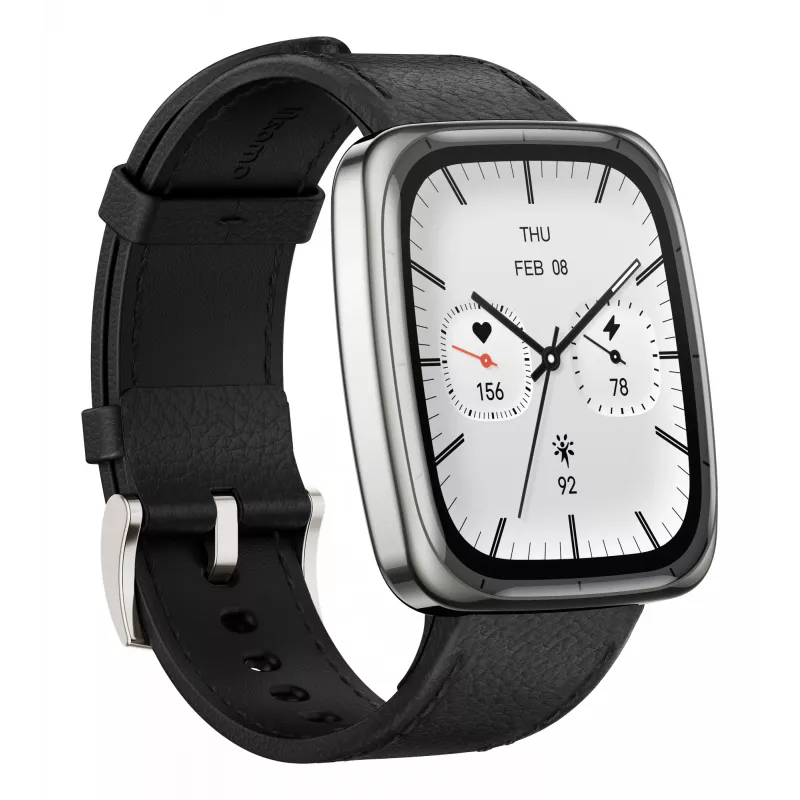 Amazfit Active 2 Square Smartwatch Black (W2434GL2N)