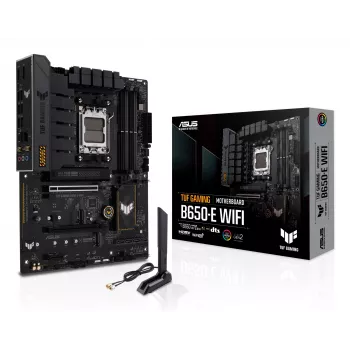 Motherboard ASUS TUF GAMING B650-E WIFI ATX Socket AM5 DDR5 4x DIMM 192GB Wi‑Fi 6E Bluetooth 5.3 3x M.2 2.5Gb LAN