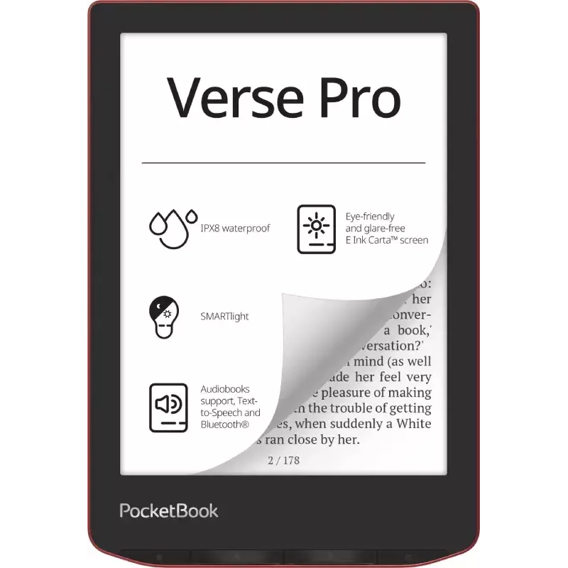 E-book reader PocketBook Verse Pro 16 GB Wi-Fi 6 inch E Ink Carta