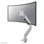Neomounts NM-D775SILVERPLUS Monitor arm 10-49 inch - gas spring - Topfix - 180°-stop