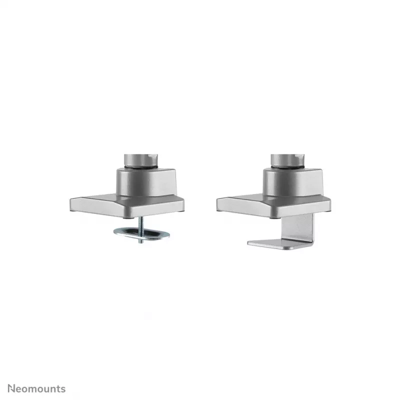 Neomounts NM-D775SILVERPLUS Monitor arm 10-49 inch - gas spring - Topfix - 180°-stop
