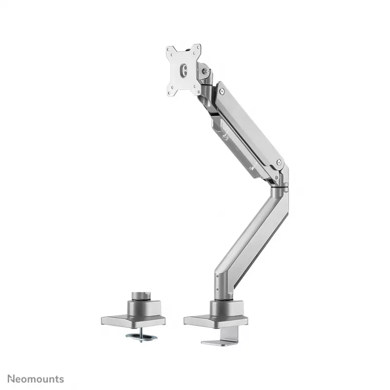 Neomounts NM-D775SILVERPLUS Monitor arm 10-49 inch - gas spring - Topfix - 180°-stop