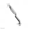 Neomounts NM-D775SILVERPLUS Monitor arm 10-49 inch - gas spring - Topfix - 180°-stop
