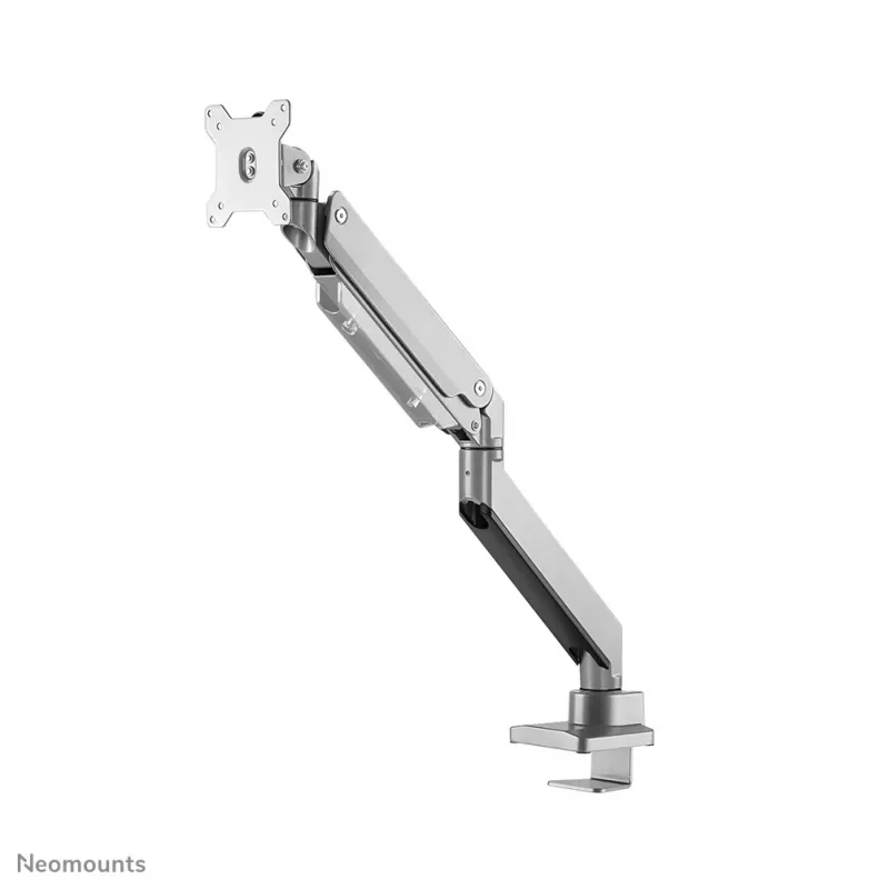 Neomounts NM-D775SILVERPLUS Monitor arm 10-49 inch - gas spring - Topfix - 180°-stop