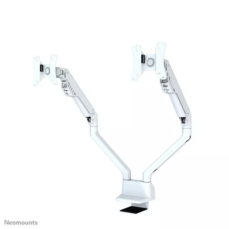 Neomounts FPMA-D750DWHITE2 Monitor arm 10-32 inch - gas spring - Topfix - 180°-stop