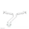 Neomounts FPMA-D750DWHITE2 Monitor arm 10-32 inch - gas spring - Topfix - 180°-stop