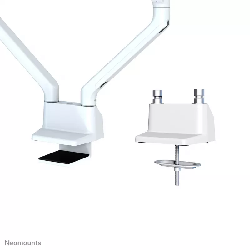 Neomounts FPMA-D750DWHITE2 Monitor arm 10-32 inch - gas spring - Topfix - 180°-stop