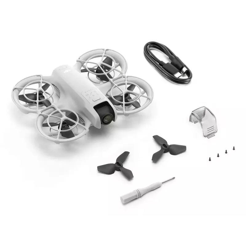 DJI Neo lightweight 135g drone with 4K Ultra HD camera, up to 18 minutes of flight time on 1 charge, no remote control