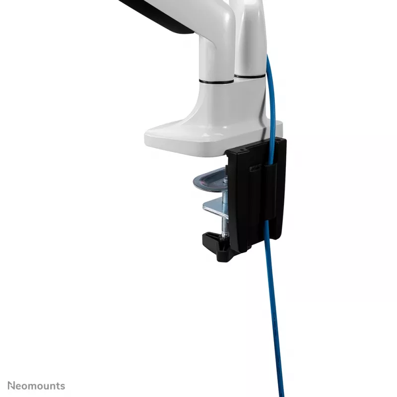 Neomounts NM-D750DWHITE Monitor arm 10-32 inch - gas spring, Clamp/Grommet, 9 kg, 25.4 cm (10 inch), 81.3 cm (32 inch), 100 x 100 mm, White