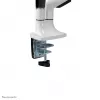 Neomounts NM-D750DWHITE Monitor arm 10-32 inch - gas spring, Clamp/Grommet, 9 kg, 25.4 cm (10 inch), 81.3 cm (32 inch), 100 x 100 mm, White