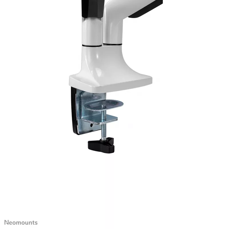 Neomounts NM-D750DWHITE Monitor arm 10-32 inch - gas spring, Clamp/Grommet, 9 kg, 25.4 cm (10 inch), 81.3 cm (32 inch), 100 x 100 mm, White