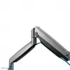 Neomounts NM-D750DSILVER Monitor arm 10-32 inch - gas spring