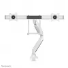 Neomounts NM-D775DXWHITE Monitor arm 10-32 inch - gas spring - Topfix - 180°-stop