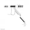 Neomounts NM-D775DXWHITE Monitor arm 10-32 inch - gas spring - Topfix - 180°-stop