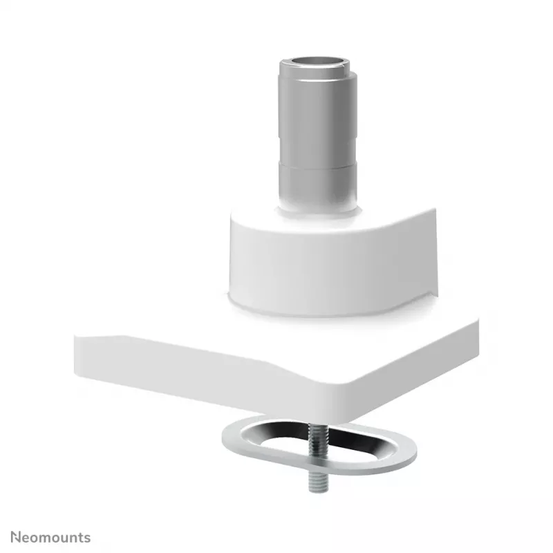Neomounts NM-D775DXWHITE Monitor arm 10-32 inch - gas spring - Topfix - 180°-stop