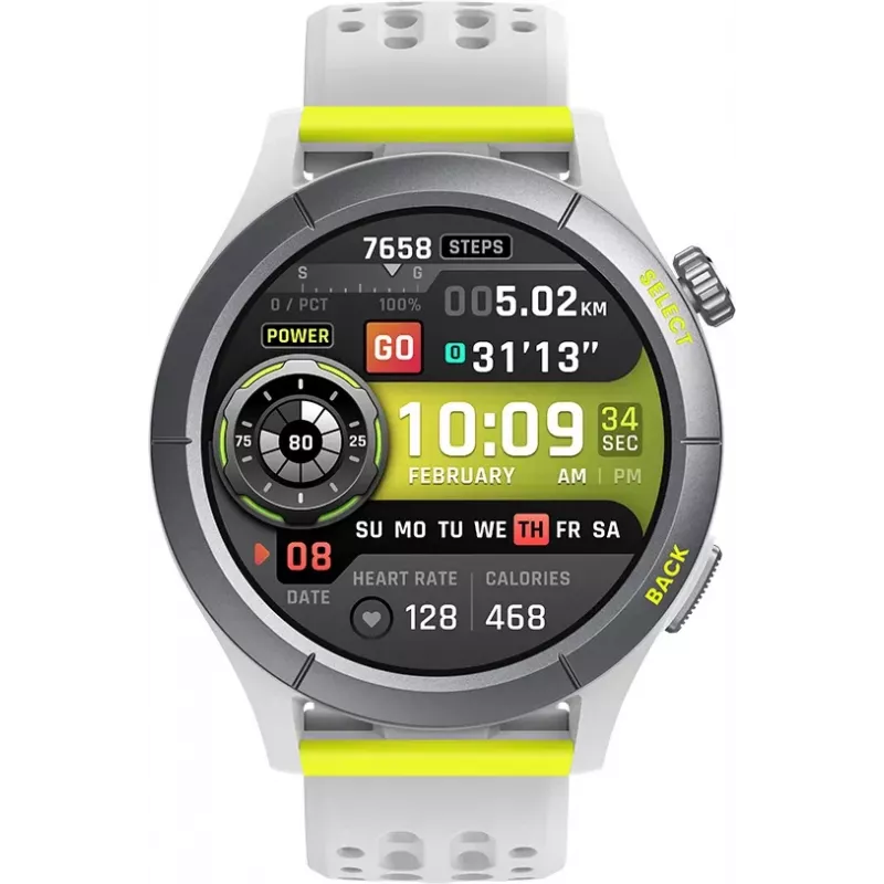 Amazfit Cheetah 3.53 cm (1.39 inch) AMOLED 46.7 mm Digital 454 x 454 pixels Touchscreen Grey GPS (satellite)