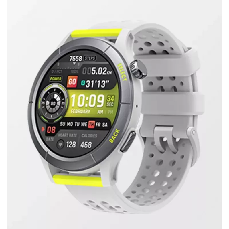 Amazfit Cheetah 3.53 cm (1.39 inch) AMOLED 46.7 mm Digital 454 x 454 pixels Touchscreen Grey GPS (satellite)