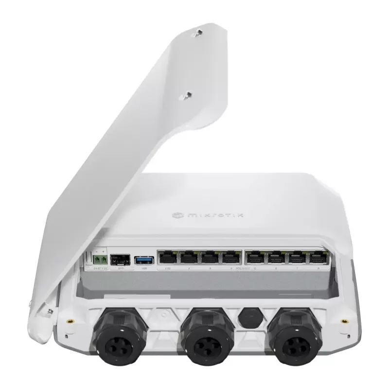 Wired Router MikroTik RB5009UPr+S+OUT