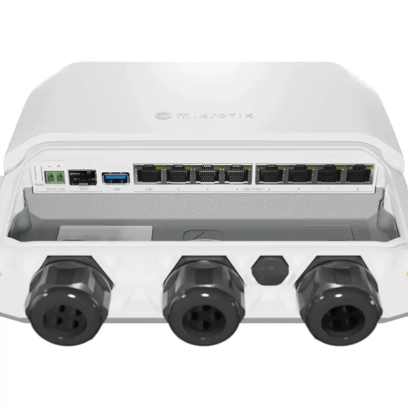Wired Router MikroTik RB5009UPr+S+OUT