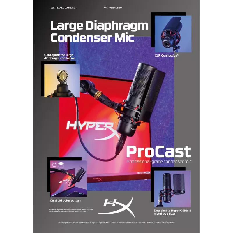 HyperX ProCast Microphone