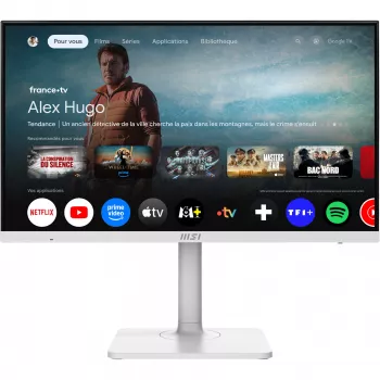 MSI Modern MD272UPSW computer monitor 68.6 cm (27 inch) 3840 x 2160 pixels 4K Ultra HD White