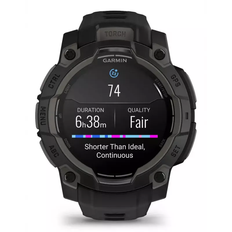 Smartwatch Garmin Instinct 3 AMOLED Black