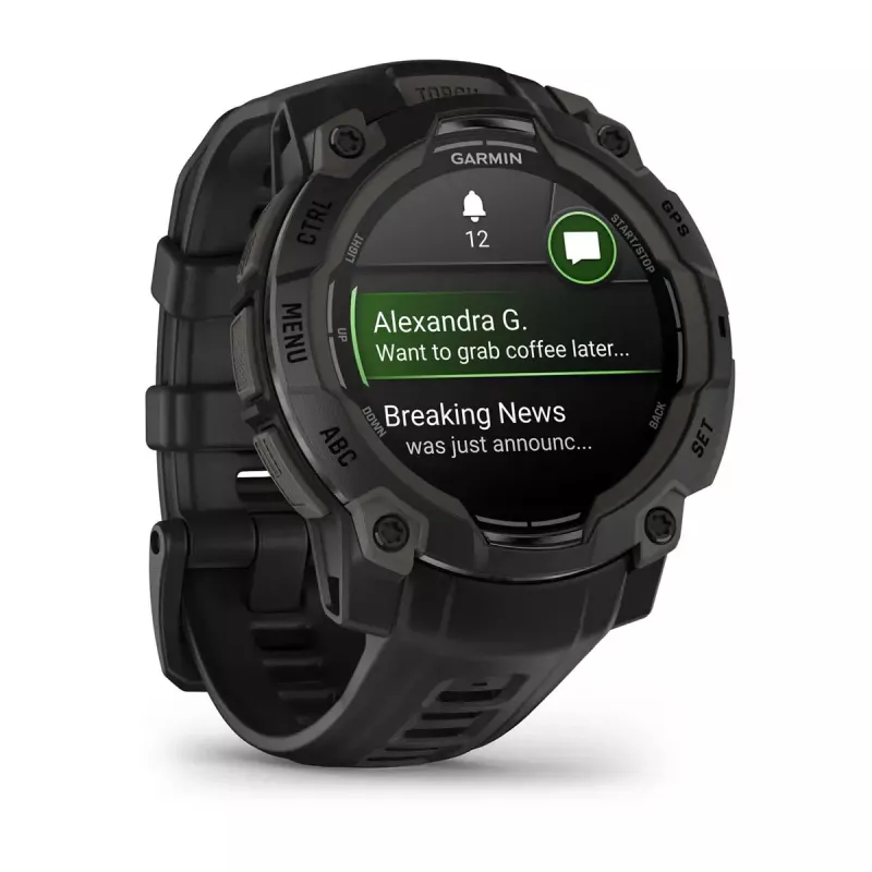 Smartwatch Garmin Instinct 3 AMOLED Black