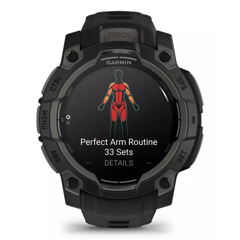 Smartwatch Garmin Instinct 3 AMOLED Black