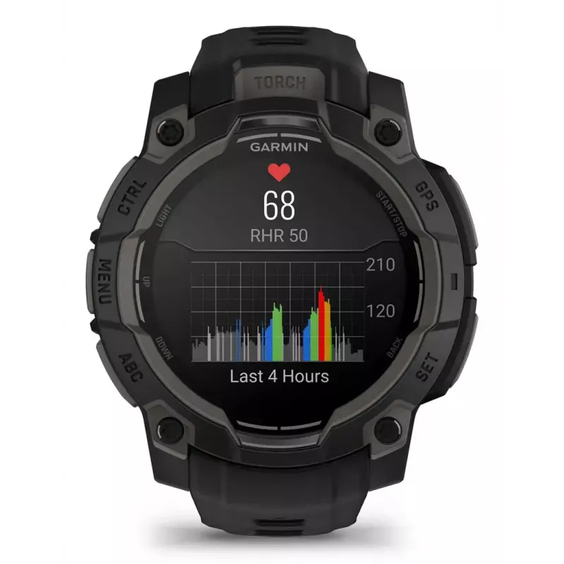 Smartwatch Garmin Instinct 3 AMOLED Black