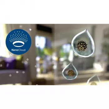 Air purifier Philips 3000 series AC3737 for 131 m², 505 m³/h, 55 dB, 42 W, White