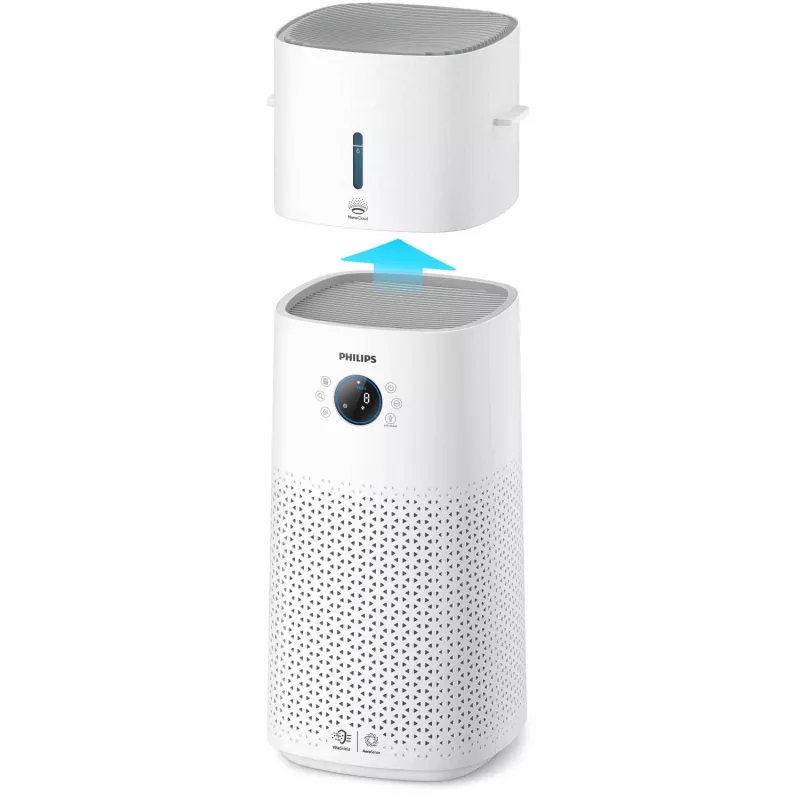Air purifier Philips 3000 series AC3737 for 131 m², 505 m³/h, 55 dB, 42 W, White