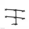 Neomounts FPMA-D700DD6 Monitor stand 10-27 inch, Freestanding/Grommet, 8 kg, 25.4 cm (10 inch), 68.6 cm (27 inch), 100 x 100 mm, Black