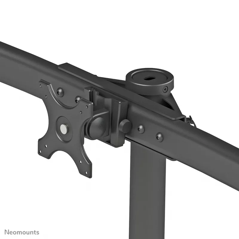 Neomounts FPMA-D700DD6 Monitor stand 10-27 inch, Freestanding/Grommet, 8 kg, 25.4 cm (10 inch), 68.6 cm (27 inch), 100 x 100 mm, Black