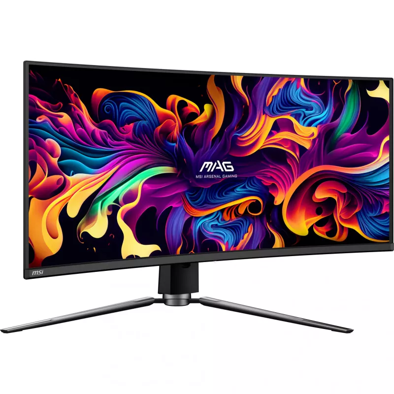 Monitor MSI MAG 341CQP QD-OLED 34 inch UltraWide QHD 3440×1440, 21:9, 0.03 ms, USB hub, VESA, height adjustable