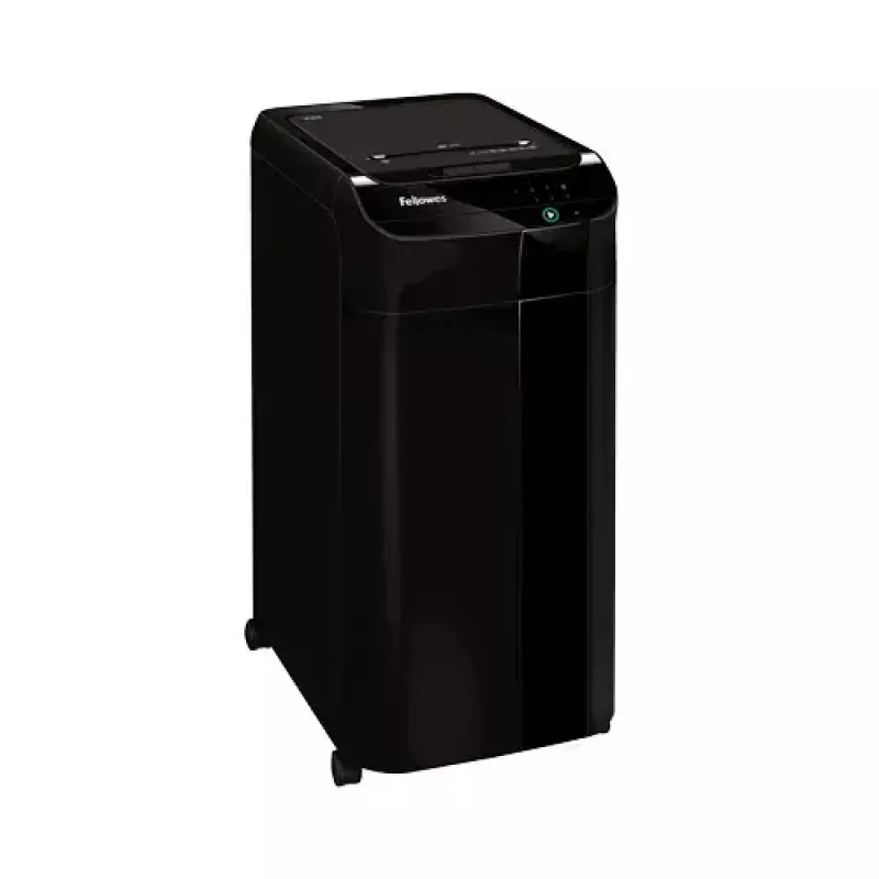 Paper shredder Fellowes 100135793 — confetti 4 x 38 mm, 68 L basket, Black