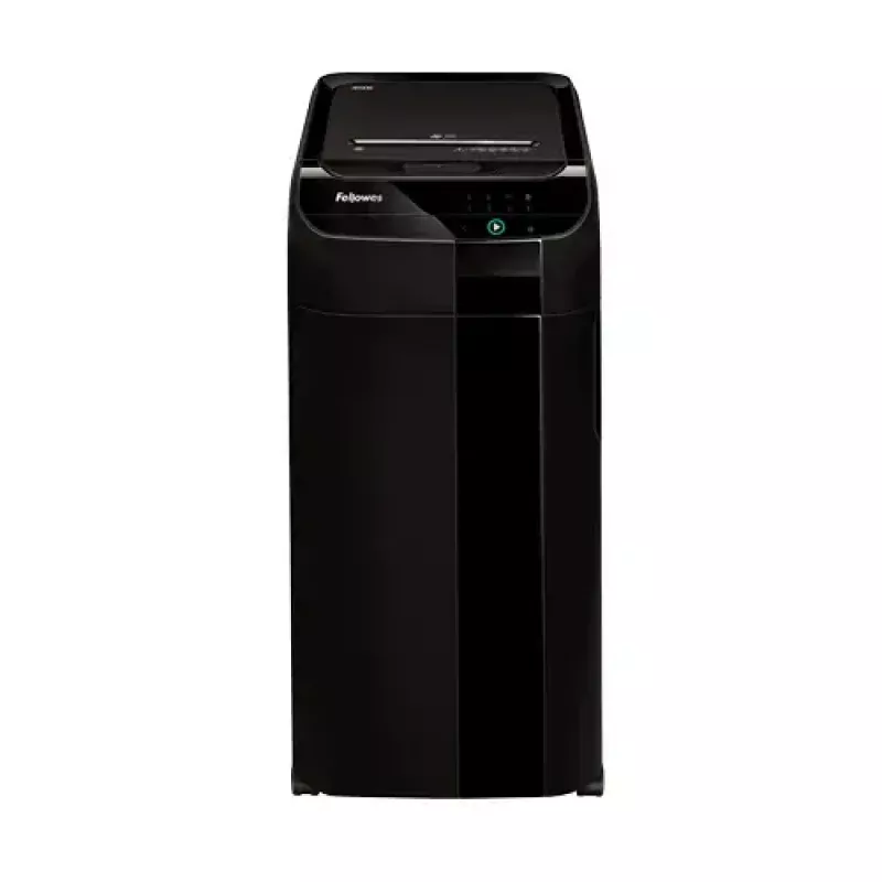 Paper shredder Fellowes 100135793 — confetti 4 x 38 mm, 68 L basket, Black