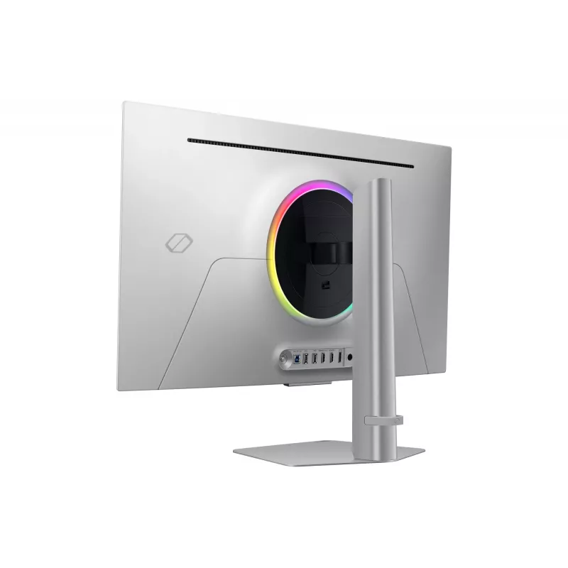 Monitor Samsung G80SD 32 inch OLED 3840 x 2160 16:9 0.03 ms USB 3.2 Gen 1 VESA height-adjustable silver