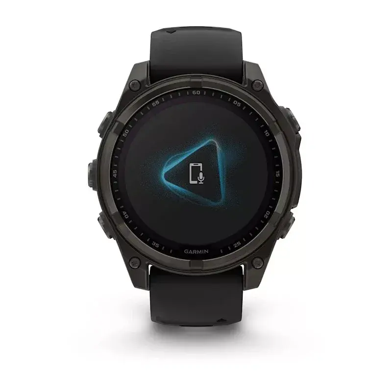 Sport smartwatch GARMIN fenix 8 Black — 51 mm case, Sapphire lens, Solar, GPS, 32 GB, 10 ATM, 1.3 inch display
