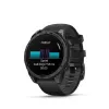 Sport smartwatch GARMIN fenix 8 Black, 47 mm case, AMOLED 1.4 inch, Sapphire lens, GPS/GLONASS/Galileo, 16-day battery