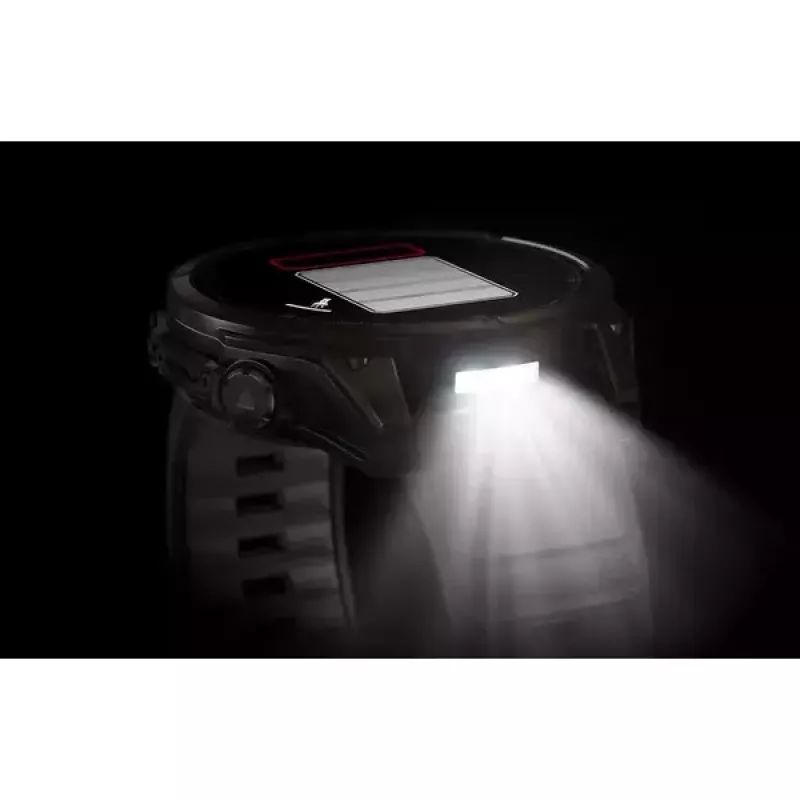 Sport smartwatch GARMIN fenix 8 Black, 47 mm case, AMOLED 1.4 inch, Sapphire lens, GPS/GLONASS/Galileo, 16-day battery