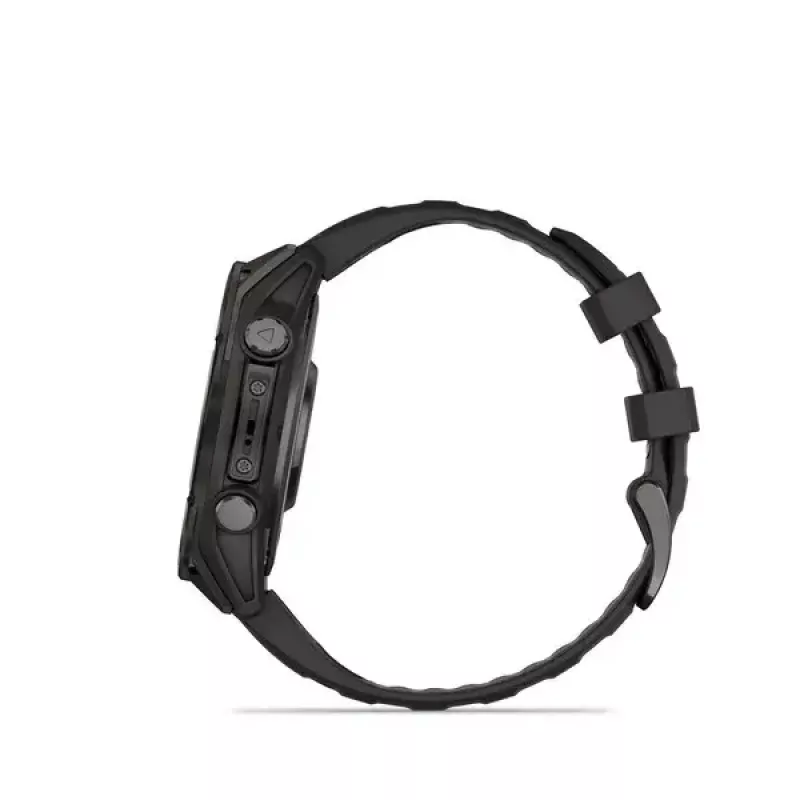 Sport smartwatch GARMIN fenix 8 Black, 47 mm case, AMOLED 1.4 inch, Sapphire lens, GPS/GLONASS/Galileo, 16-day battery