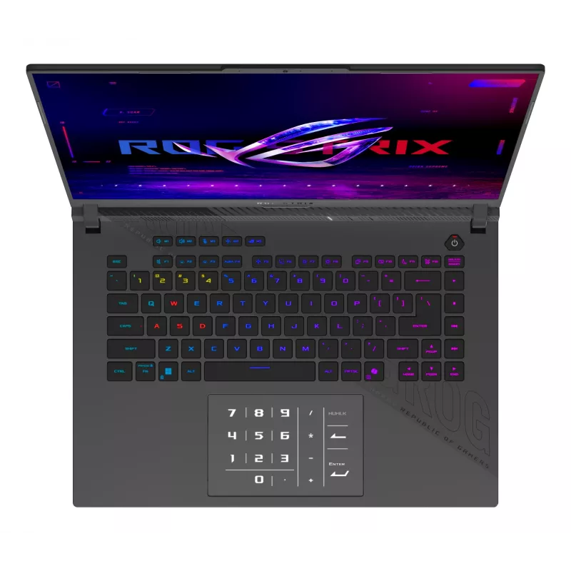 Notebook ASUS ROG Strix G16 16 inch Ryzen 9 16GB RAM 1TB SSD NVIDIA GeForce RTX 5070 Ti Windows 11 Home