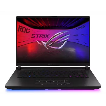 ASUS ROG Strix SCAR 16 G635LX-RW042W Intel Core Ultra 9 275HX Laptop 40.6 cm (16 inch) WQXGA 64 GB DDR5-SDRAM 2 TB SSD NVIDIA GeForce RTX 5090 Wi-Fi 7 (802.11be) Windows 11 Home Black