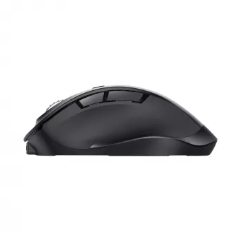TRUST Fyda Office right-hand wireless mouse — RF + Bluetooth, optical 2400 DPI, 6 buttons, black