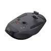 TRUST Fyda Office right-hand wireless mouse — RF + Bluetooth, optical 2400 DPI, 6 buttons, black