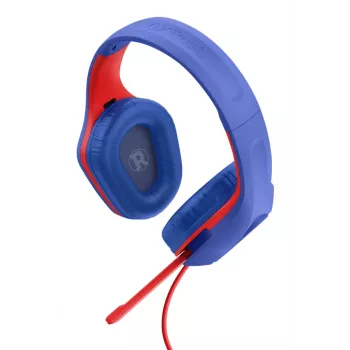 Trust GXT 415SM Zirox Headset Wired Head-band Gaming Blue, Red