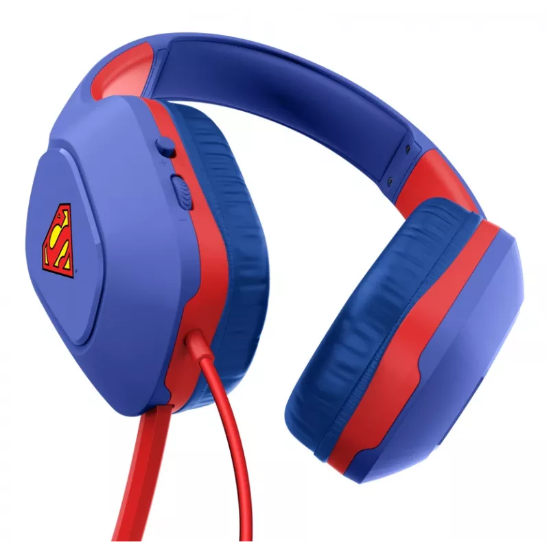 Trust GXT 415SM Zirox Headset Wired Head-band Gaming Blue, Red