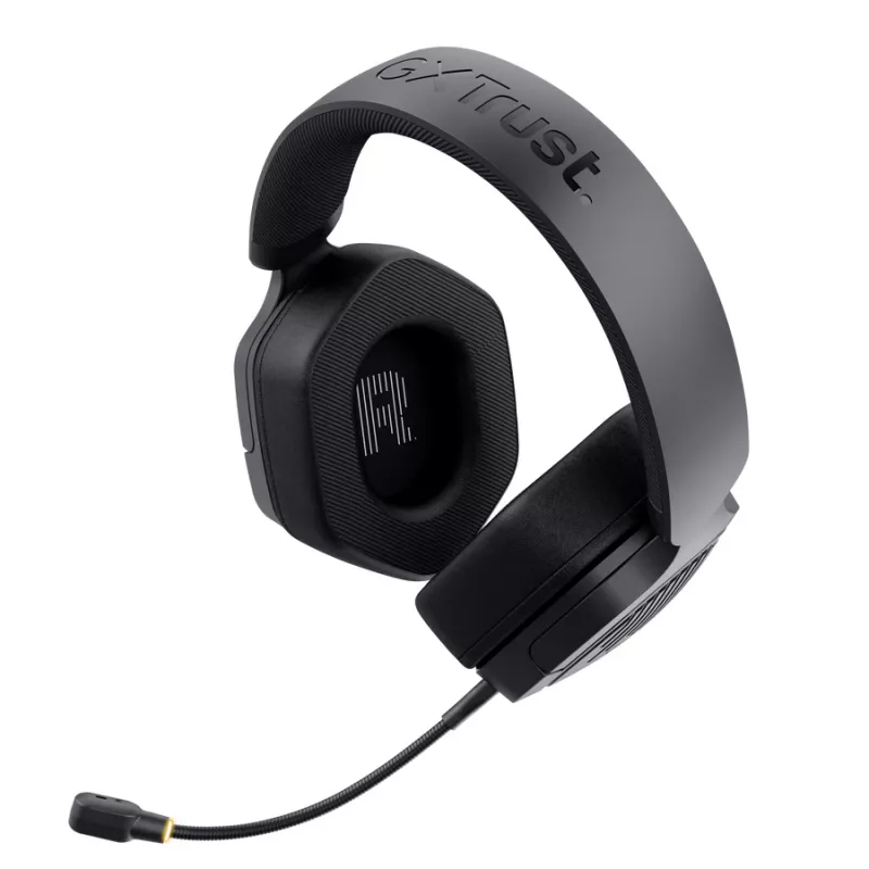 Headset TRUST GXT 493PS Carus — Wired & Wireless (Bluetooth), Circumaural, Head-band, 20–20000 Hz, 1.2 m, Black