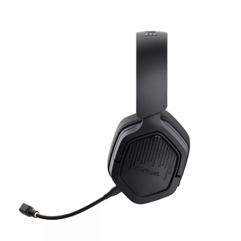 Headset TRUST GXT 493PS Carus — Wired & Wireless (Bluetooth), Circumaural, Head-band, 20–20000 Hz, 1.2 m, Black