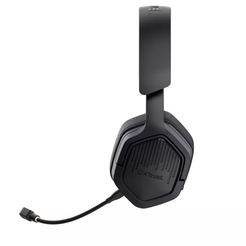 Headset TRUST GXT 493PS Carus — Wired & Wireless (Bluetooth), Circumaural, Head-band, 20–20000 Hz, 1.2 m, Black